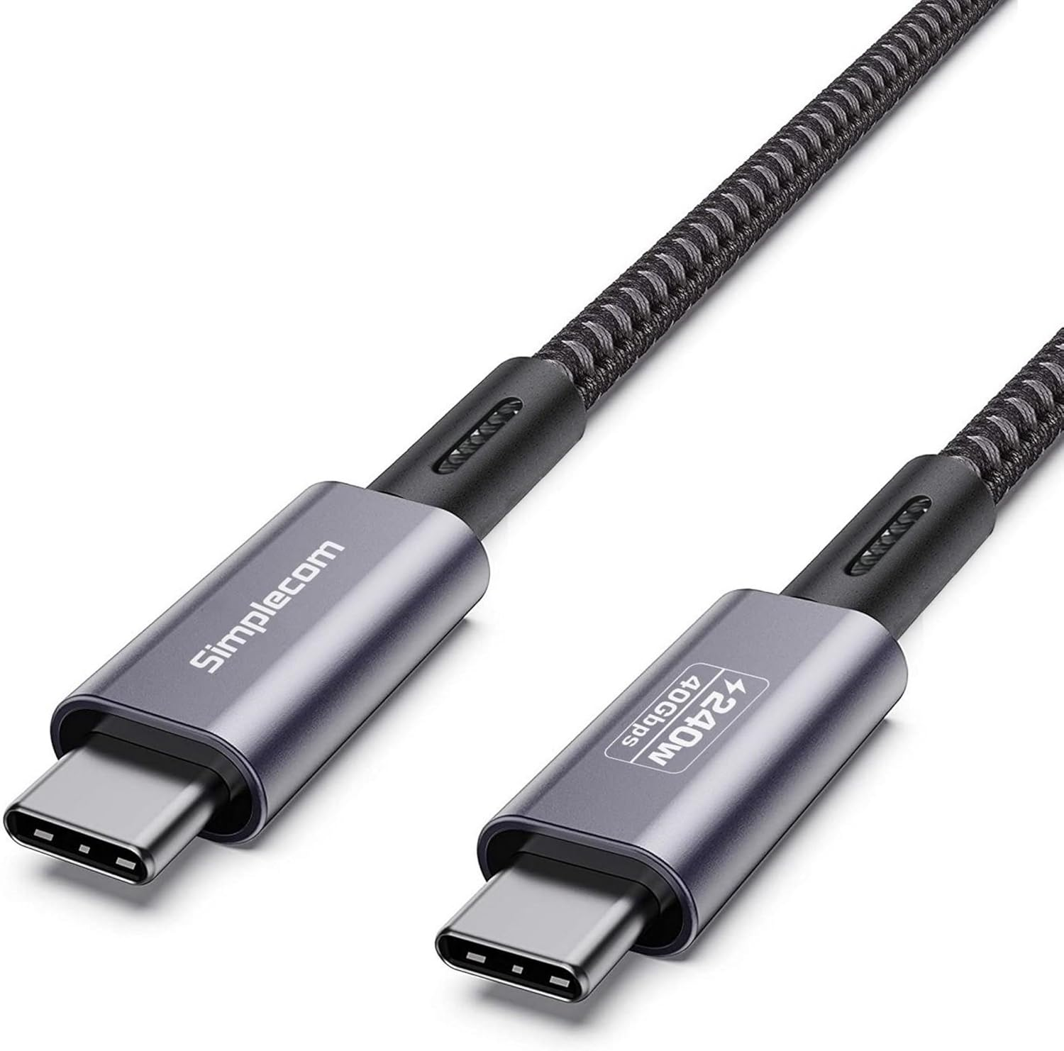 Simplecom CA612 USB-C to USB-C Cable USB4 40Gbps 5A 240W PD3.1 8K@60Hz 1.2M image number 1
