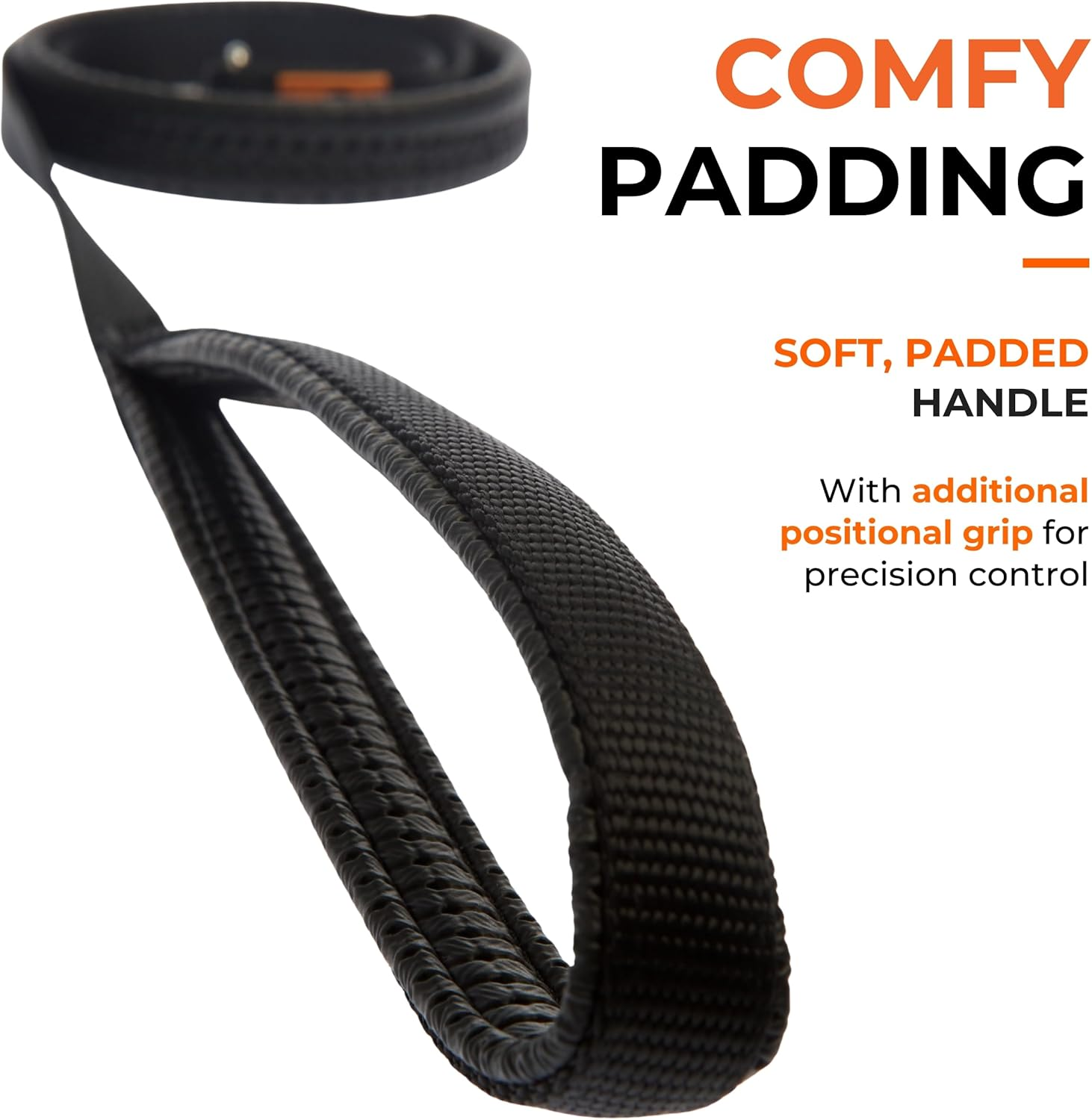 Canny Dog Lead - Lead with Soft Padded Handle and Positional Grip, Designed for Walking, Training and Exercising Your Dog - Blue image number 6