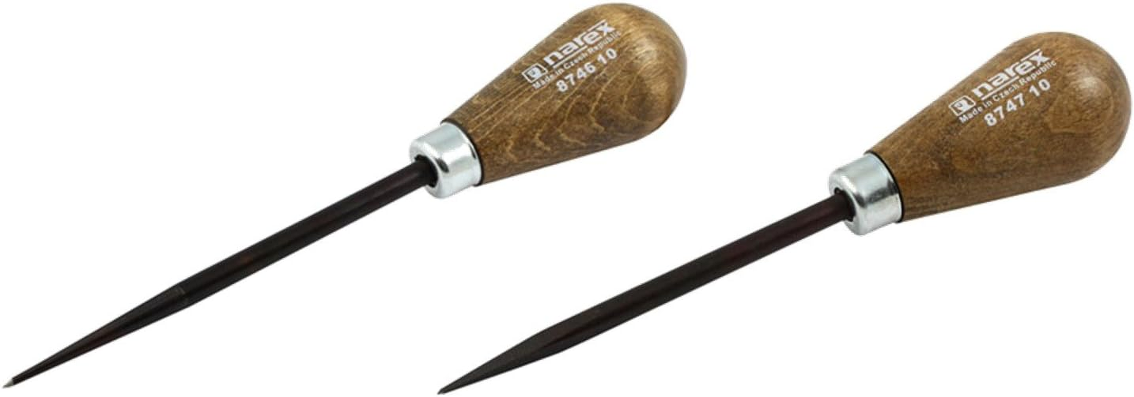 Narex Pyramidal Awl 164 X 6Mm with Wooden Handle image number 1