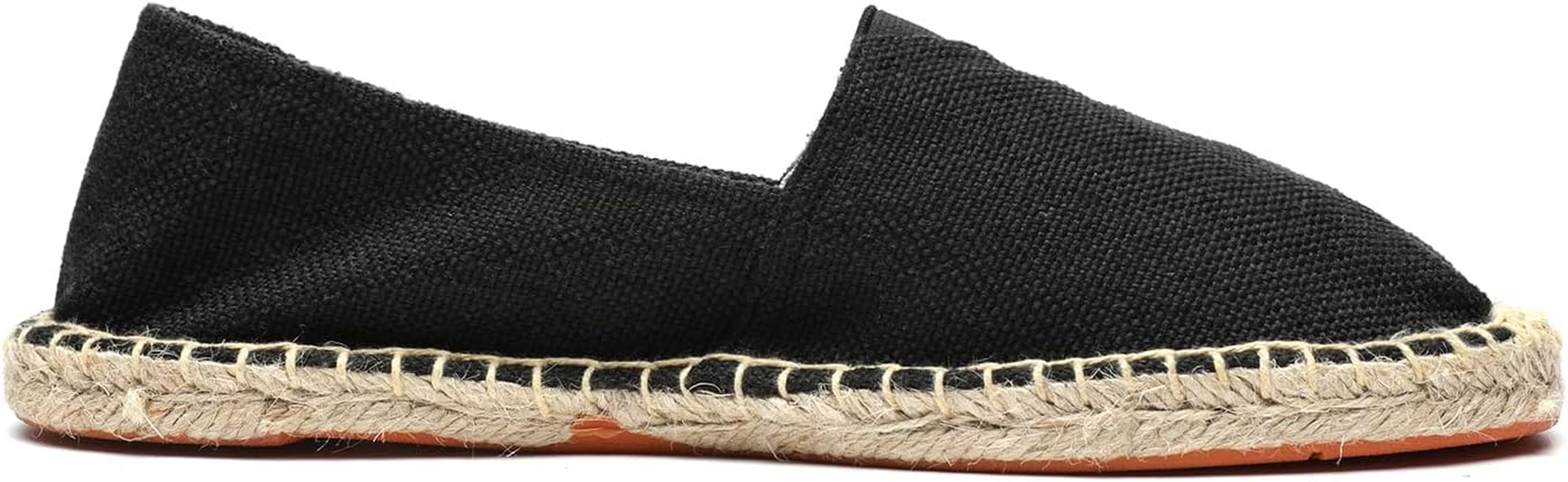Mintzice Men'S Solid Comfortable Slip on Canvas Espadrilles Flat image number 6