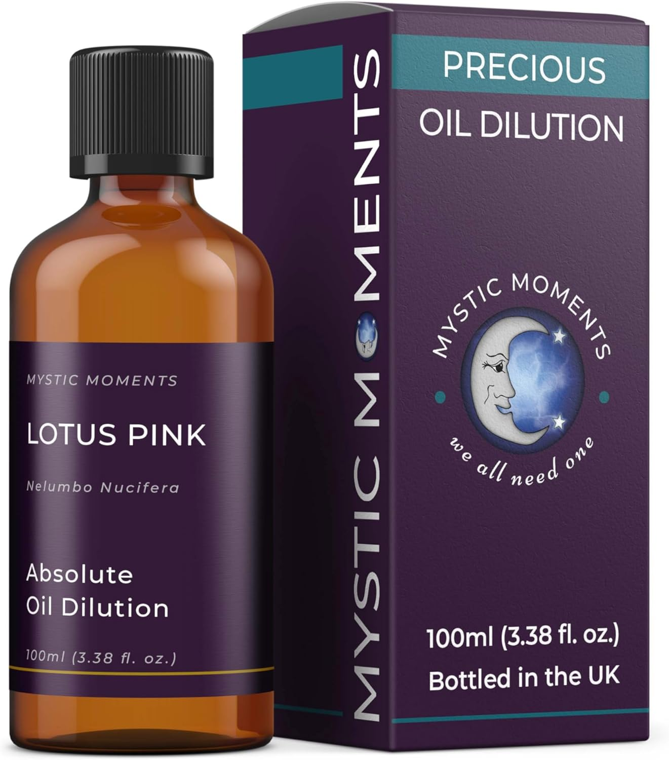 Lotus Pink Absolute Oil Dilution - 100Ml - 3% Jojoba Blend image number 1