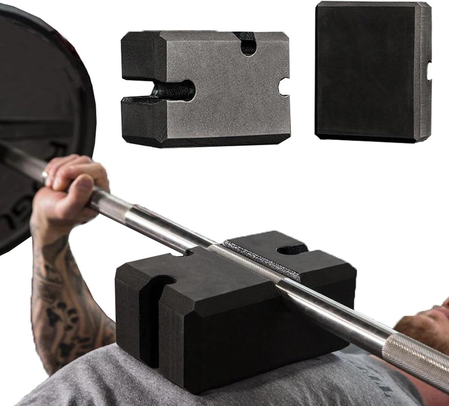 Adjustable 2&ndash;5 Press Blocks for Weight Lifting - Bench Press Block Board, Chest Upper Body Support | Personal Use Gym Accessory for Strength Training Bench Exercise Home and Professional Workouts image number 2