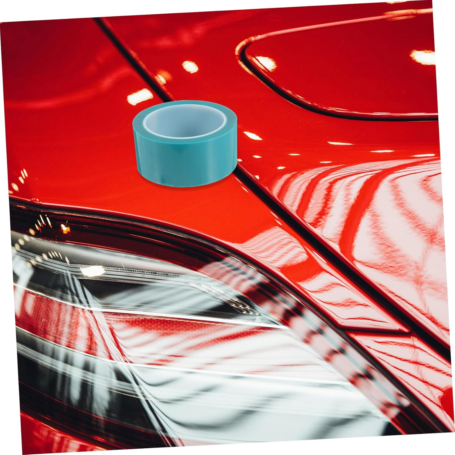 5Rolls Paint Masking Tape Automotive Thin Tape for Painting Thickness for Car Curves and Paint Protection image number 5
