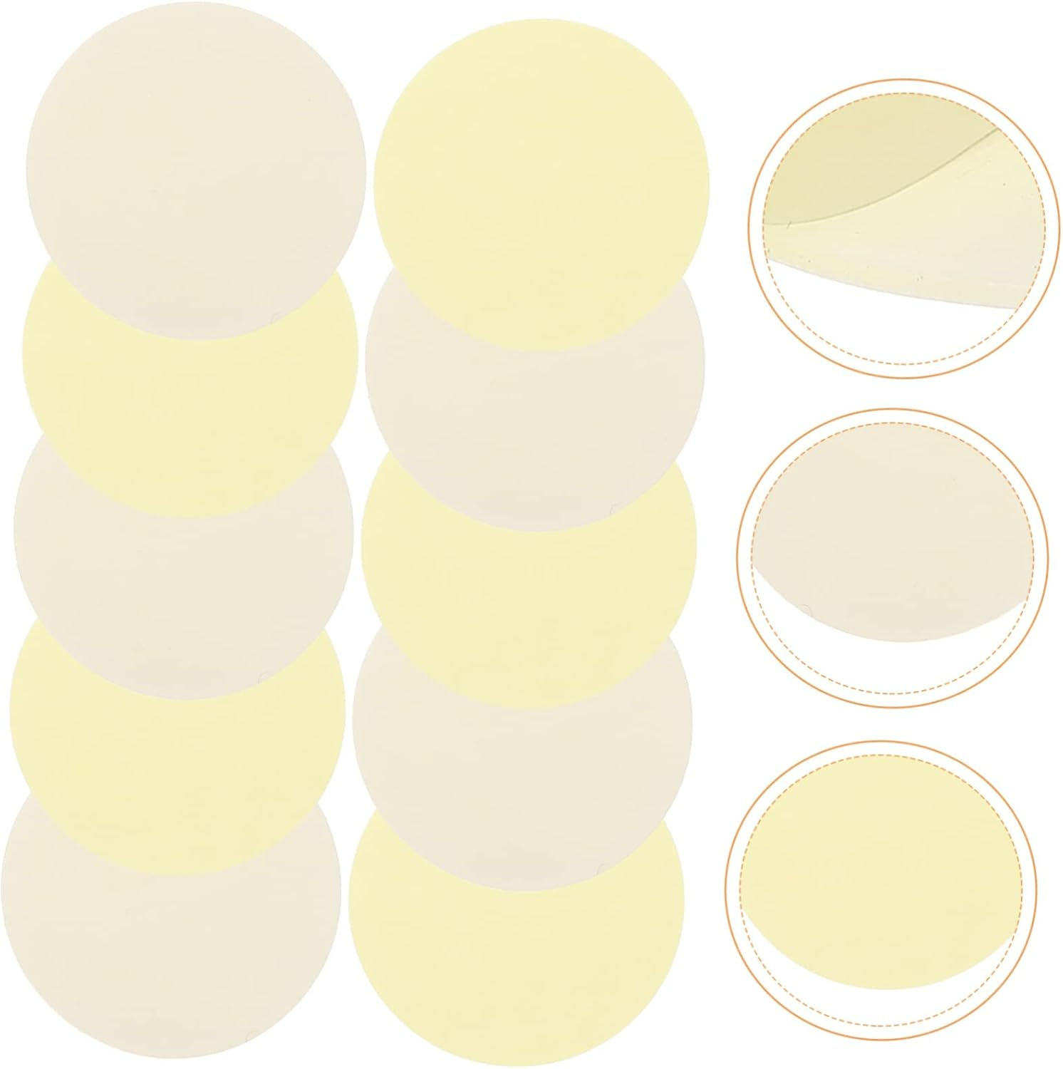 Ibasenice Double Sided Mounting Sticker Tape Little Yellow Easy to Use for Home Car Office image number 5