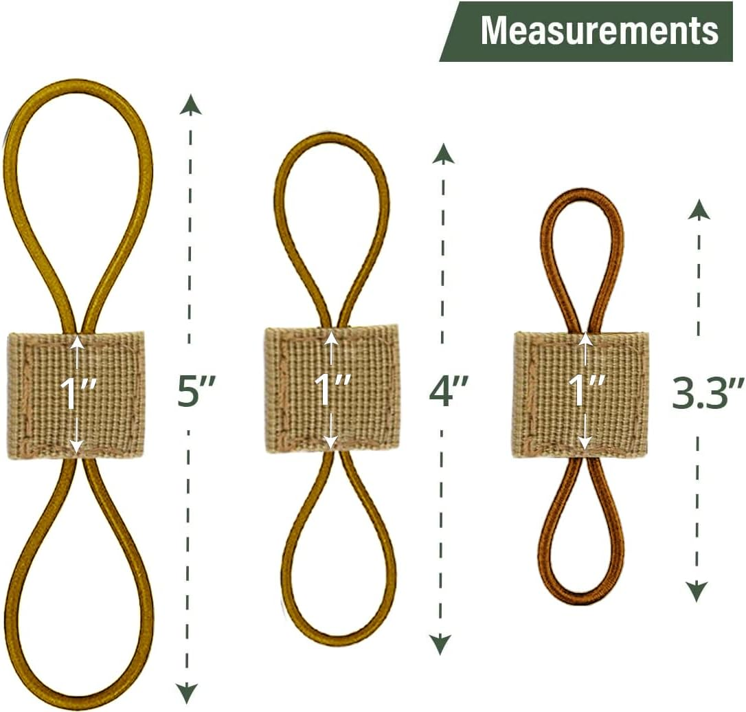 Gearhill Molle Attachments, Tactical Backpack Accessories, Molle Webbing Binding Ribbon Multipurpose Tactical Bag Molle Accessories image number 1