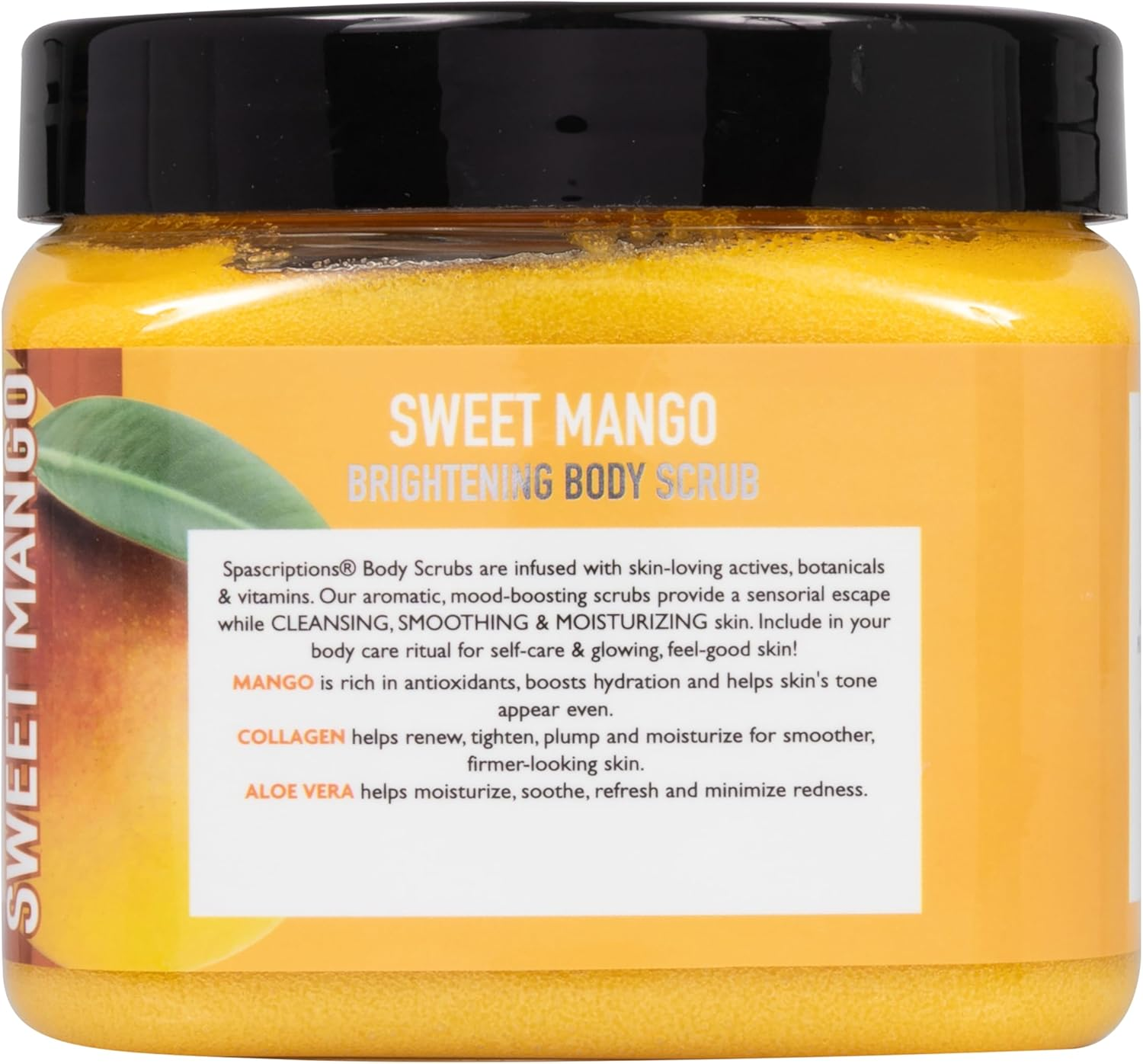 Spascriptions Brightening Sweet Mango Body Scrub 600 G image number 1