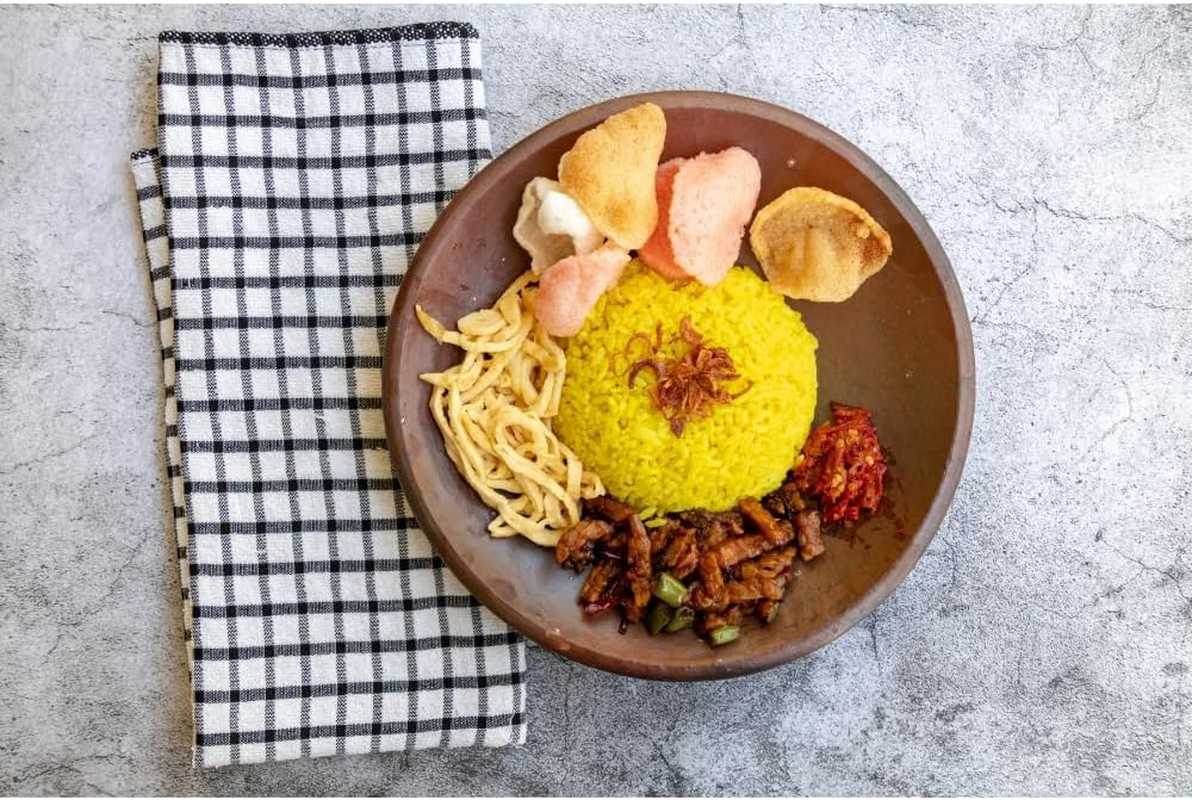 Bamboe Nasi Kuning Fragrant Rice Instant Spices 50 G image number 2