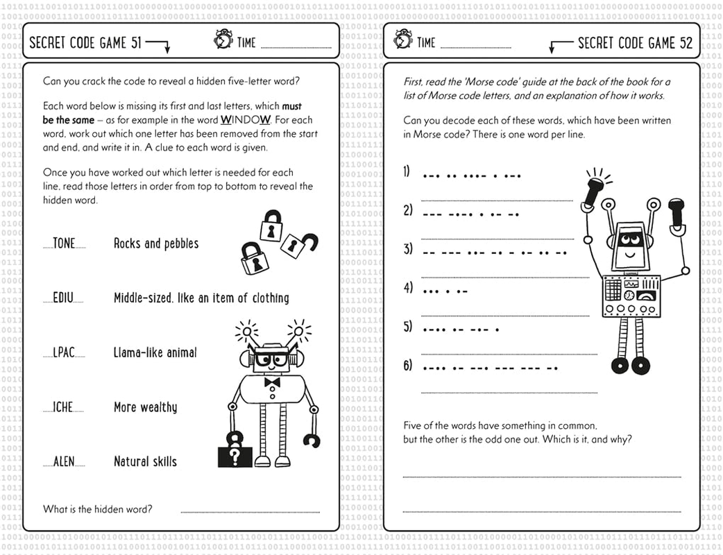 Secret Code Games for Clever Kids&reg;: More than 100 Secret Agent and Spy Puzzles to Boost Your Brainpower (Volume 22) image number 2