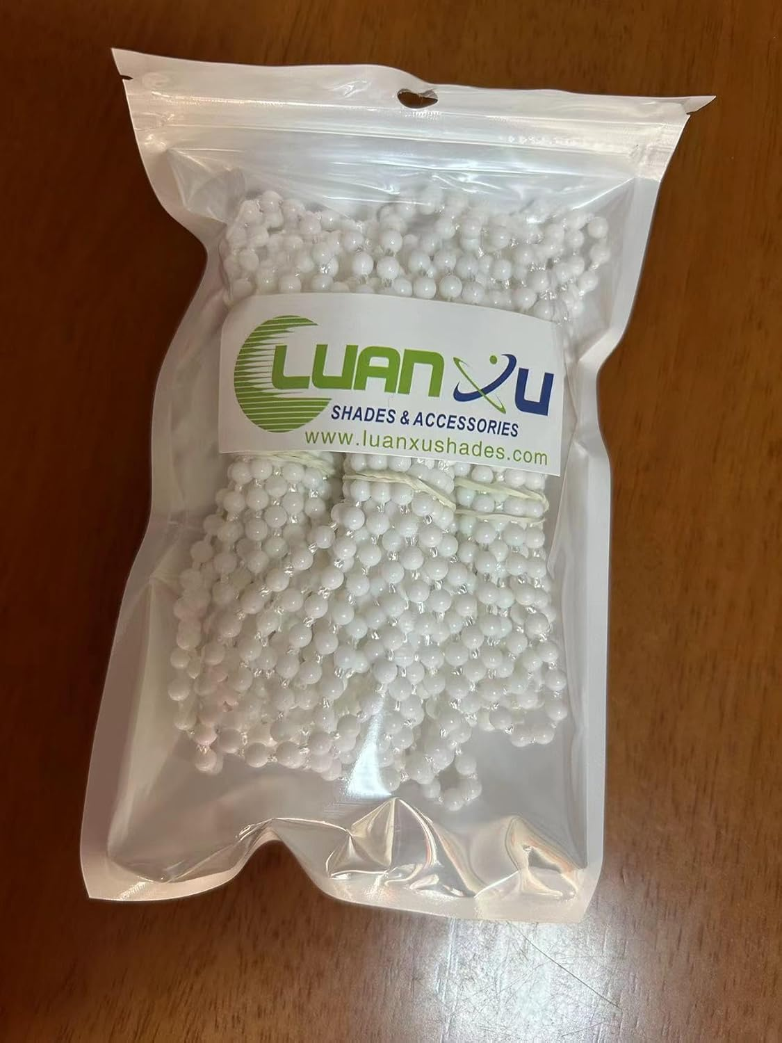 Luanxu 3 Meters Endless Blind Chain for Roller Roman Venetian Honeycomb Vertical Zebra Blind Chain Cords, Continuous Blind Chain (3 Pack) image number 1