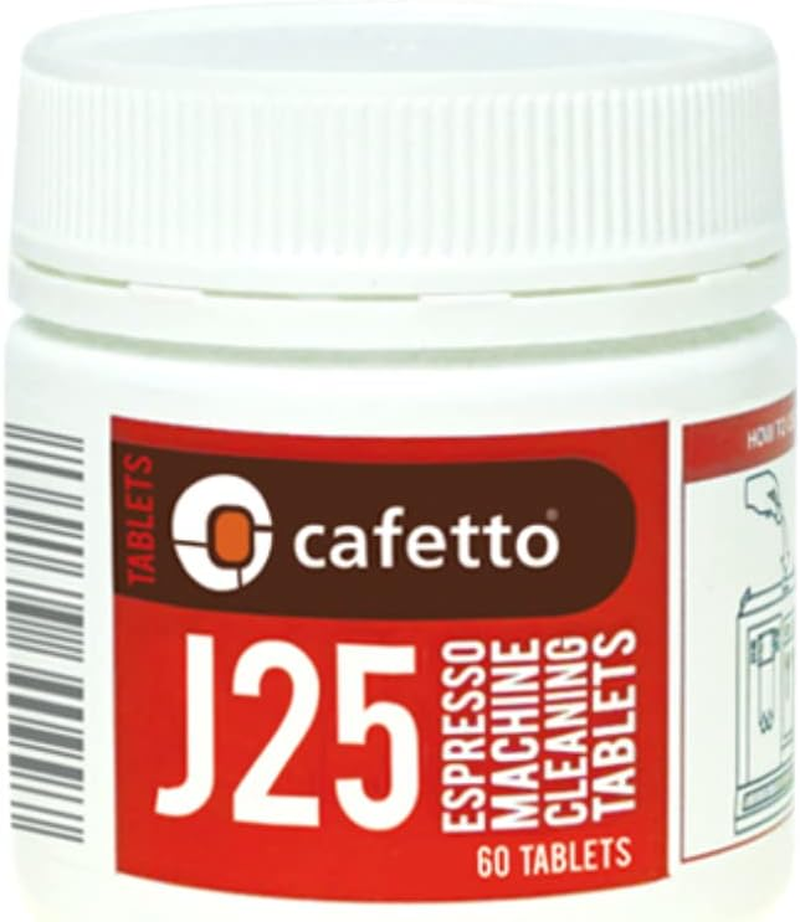 New CAFETTO J25 Espresso Machine Cleaning Tablets Coffee Clean Auto Manual