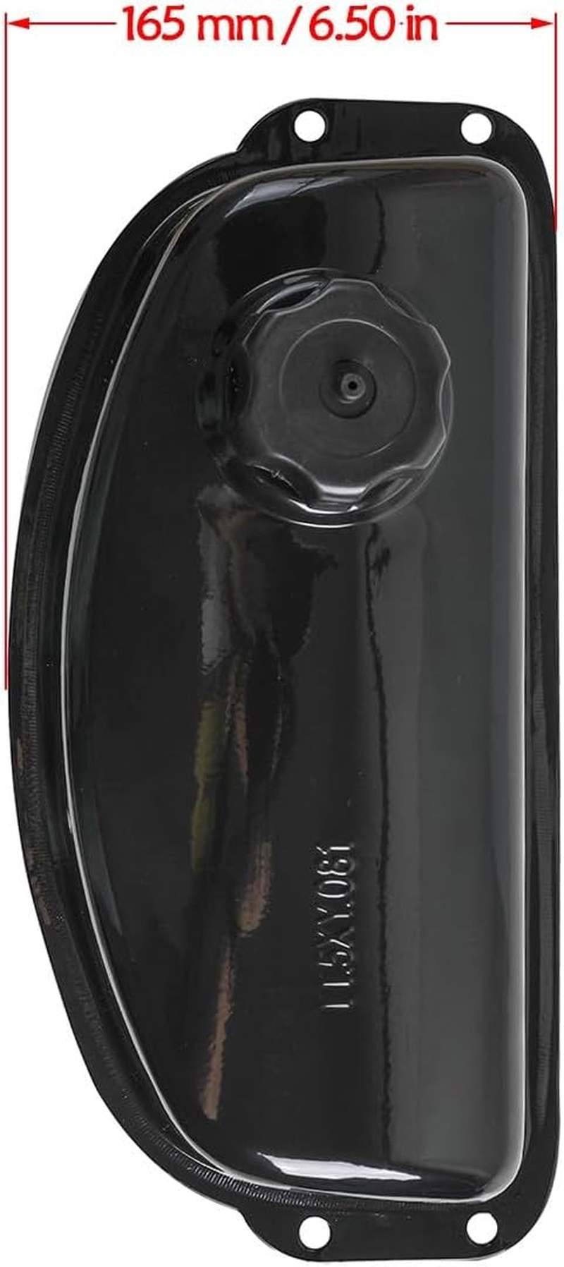 YC Yier Fuel Gas Tank with Cap & Petcock for 110Cc 125Cc 150Cc Go Kart Dune Buggy ATV Lawn Mower GY6 Kandi Sunl Roketa Coolster Taotao image number 4