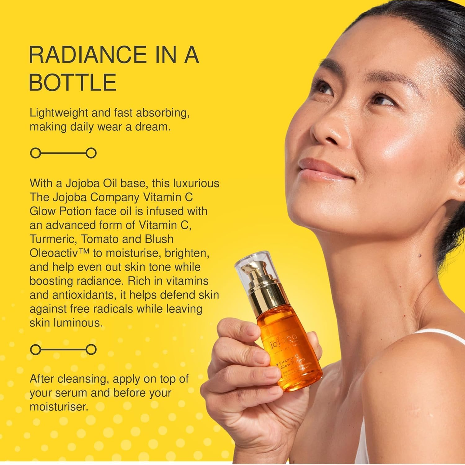 Jojoba Vitamin C Facial Oil 30Ml for Radiance Even Tone & Smooth Texture image number 5