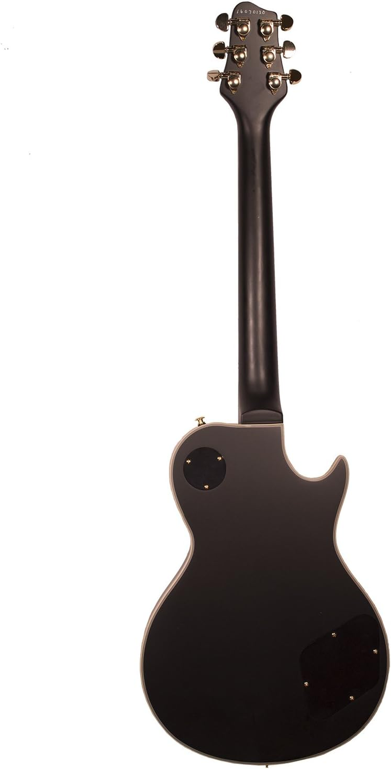 Sawtooth Heritage Series Left-Handed Maple Top Electric Guitar, Satin Black image number 3