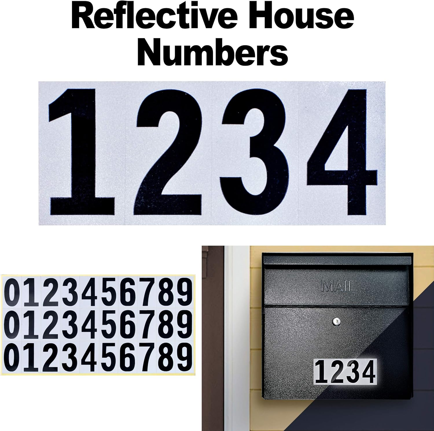 Mail Boss 7162 Metro Locking Wall Mount Mailbox, Black image number 4