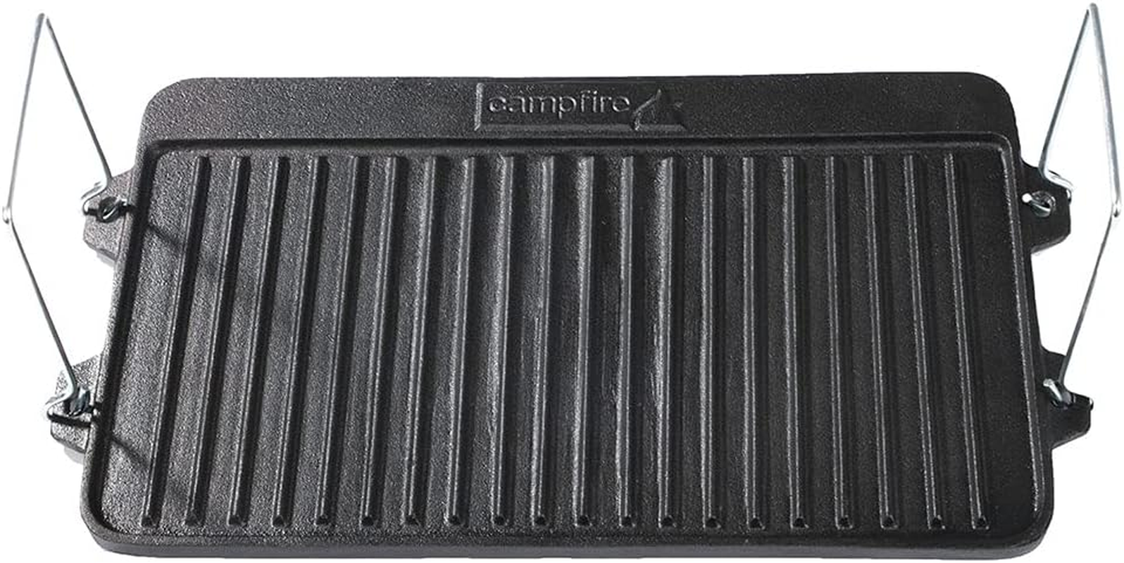 Campfire 2 Burner Gas Cooker Plate, 44 Cm Length X 24.5 Cm Width