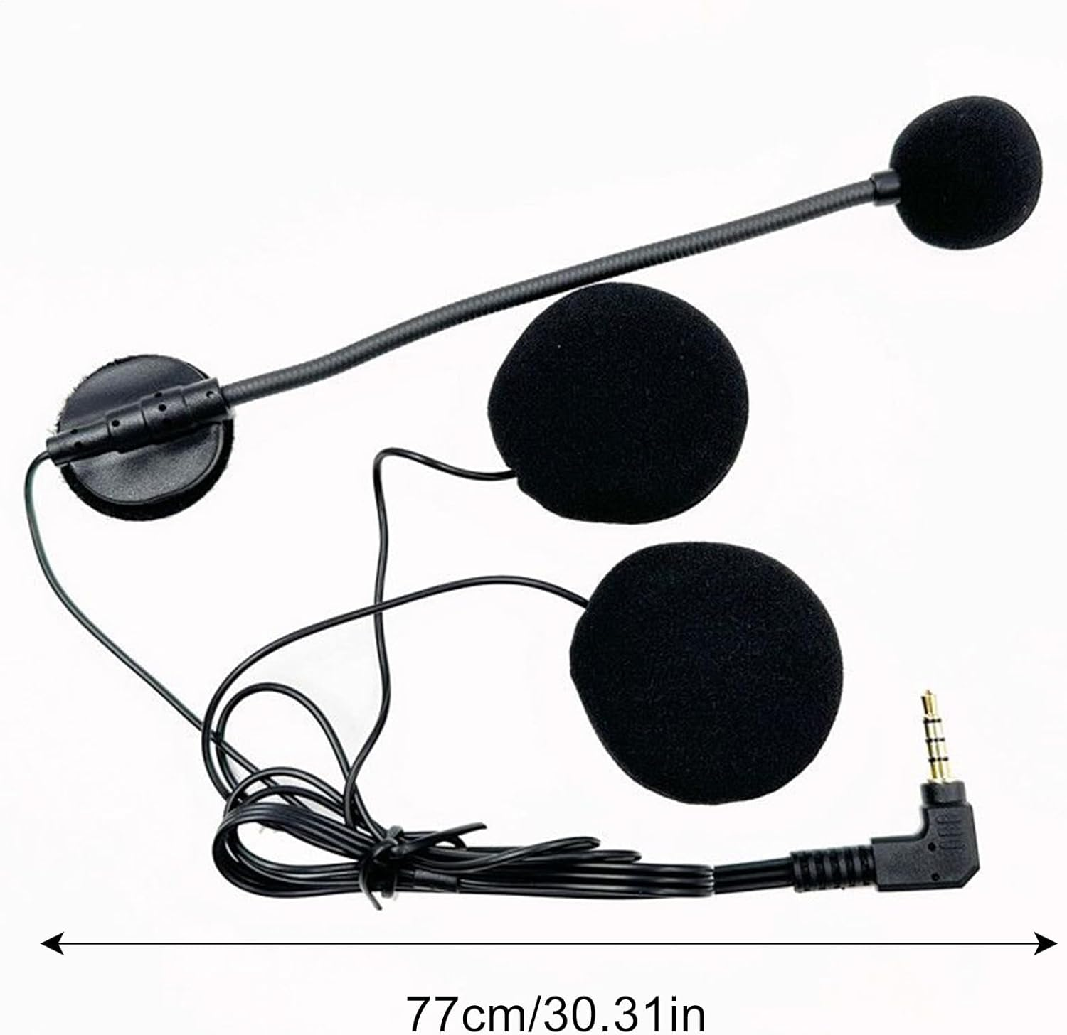 Ceprznvey Dirtbike Helmet Speakers - Motorcycle Helmet Speakers - High-Definition Audio Earbuds for Communication System Powersports Touring Street Riding Dirtbike Racing Snowmobile image number 5