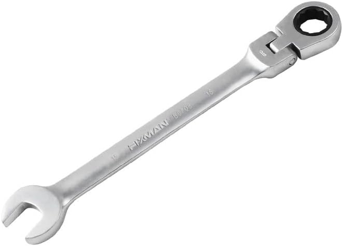 Fixman Flexible Ratchet Combination Wrench, 10 Mm