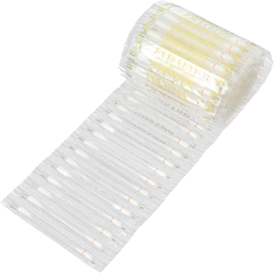 120PCS Lips Oil Swabs Stick,Disposable Applicators,Vitamin E Cotton Swabs E Lips Oil Cotton Swabs for Lip Gum and Teeth image number 6