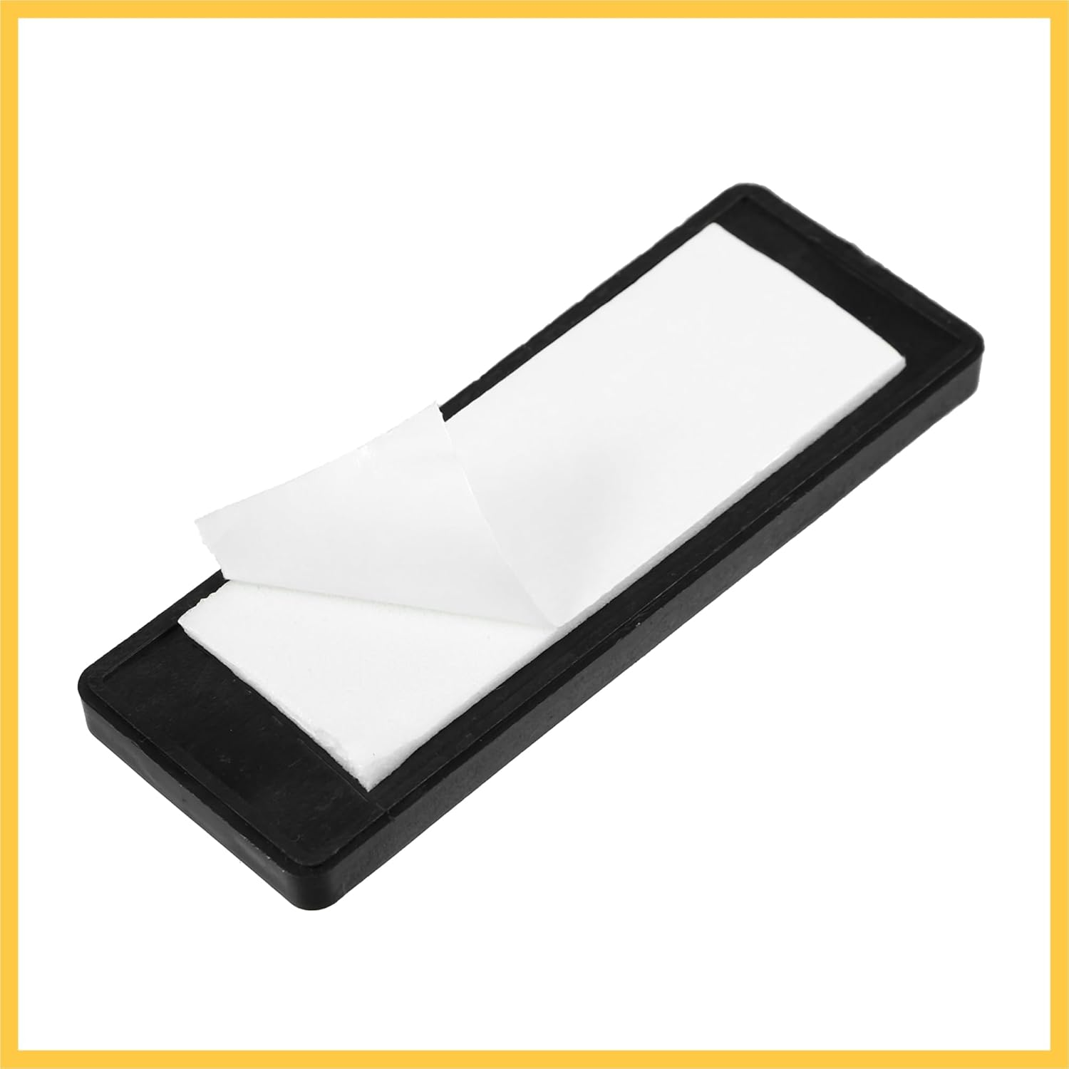 8 Pcs Rectangular Stick-On Safety Spoke Reflective Self Adhesive Reflector for Gate Posts Cars Trailer Motorcycle Trucks Boat Bicycle Bike Orange Auto Replacement Parts image number 3