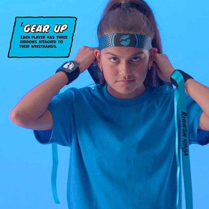 Tomy Fat Brain Toys Ribbon Ninja Quick Reflex Active Game 8+ image number 1