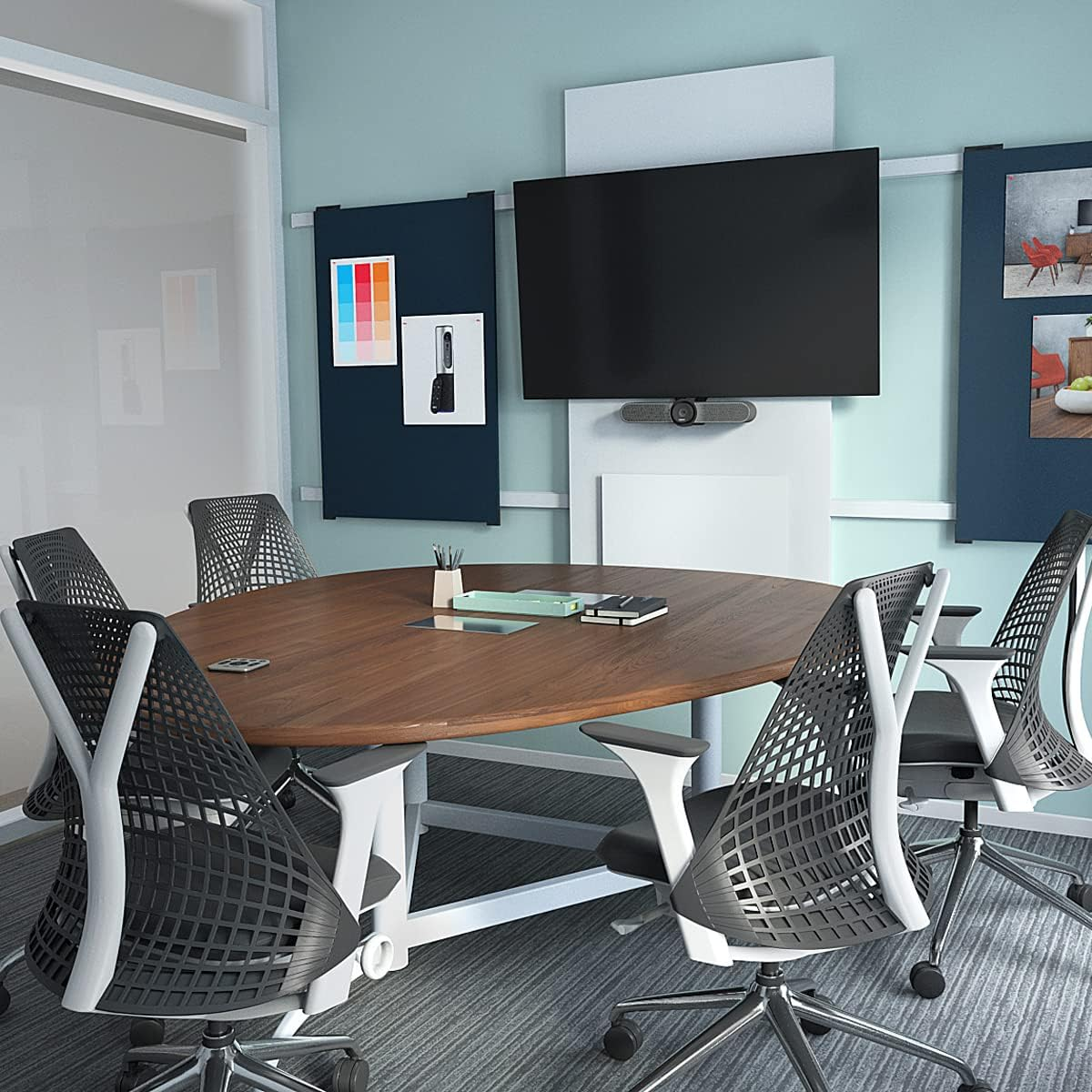 Logitech Meetup Video Conferencing System, Ultra HD 4K/1080P/720P, 3 Microphones/Adjustable Speakers, Wide Field of View 120&deg;, Pc/Mac/Laptop/Macbook/Tablet - Black, 4K image number 5