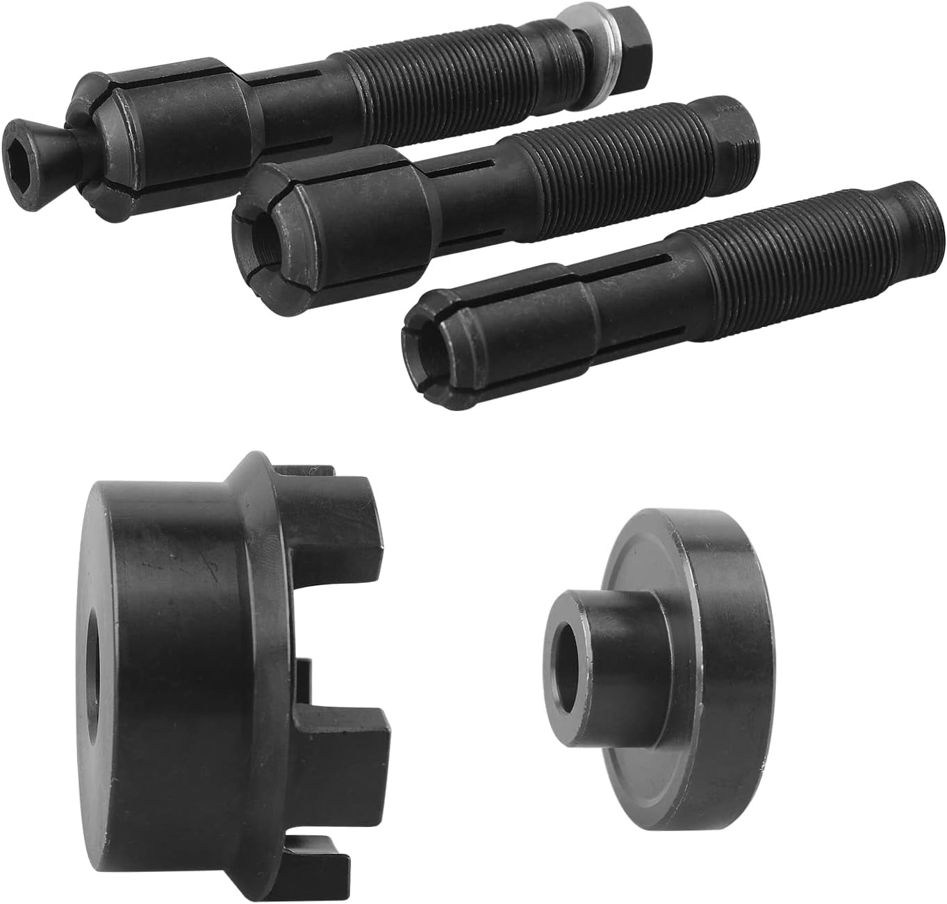 DAYUAN 11 Pcs Wheel Bearing Puller Kit for 0.75" 1" 25Mm Bearings, Wheel Bearing Remover and Installer Tool Set Compatible with Harley Davidson