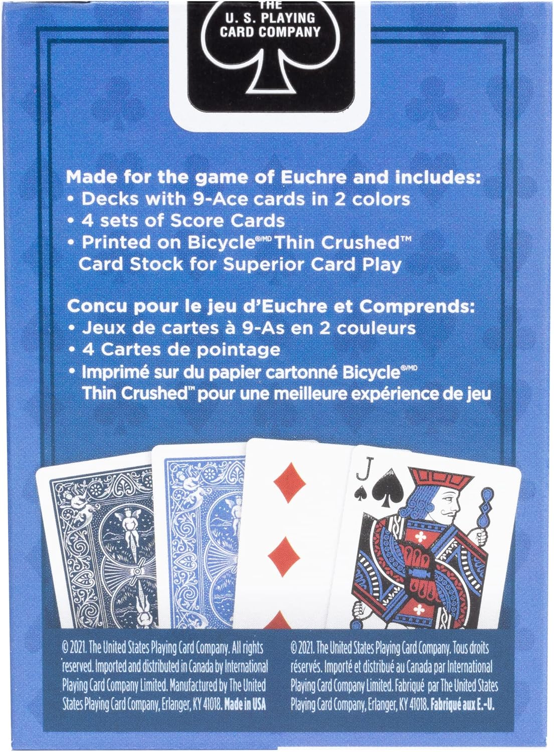 Bicycle Euchre Deck Playing Cards image number 5