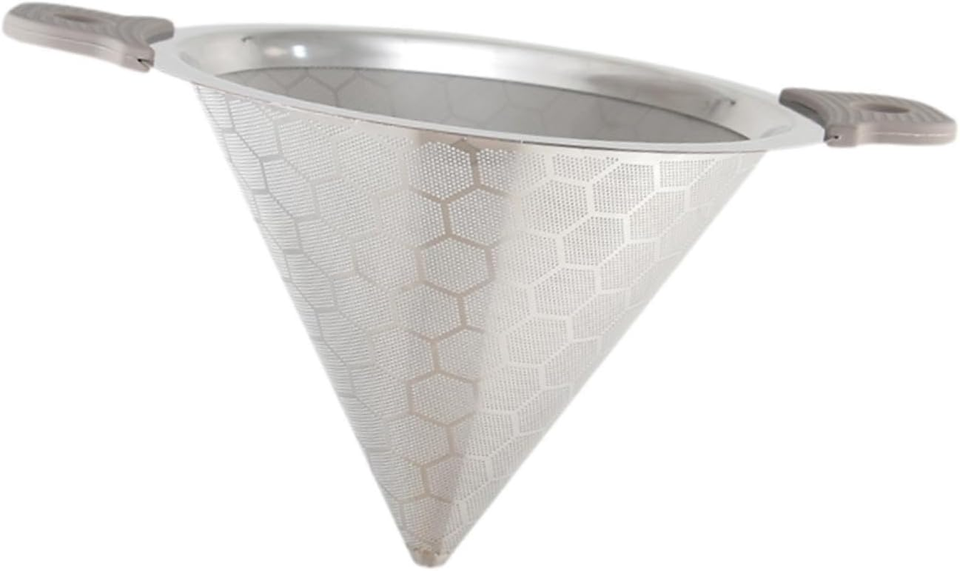 Fonowx Coffee Filter Cup Holder Double Handle Tea Leaf Funnel for Coffee Espresso image number 5