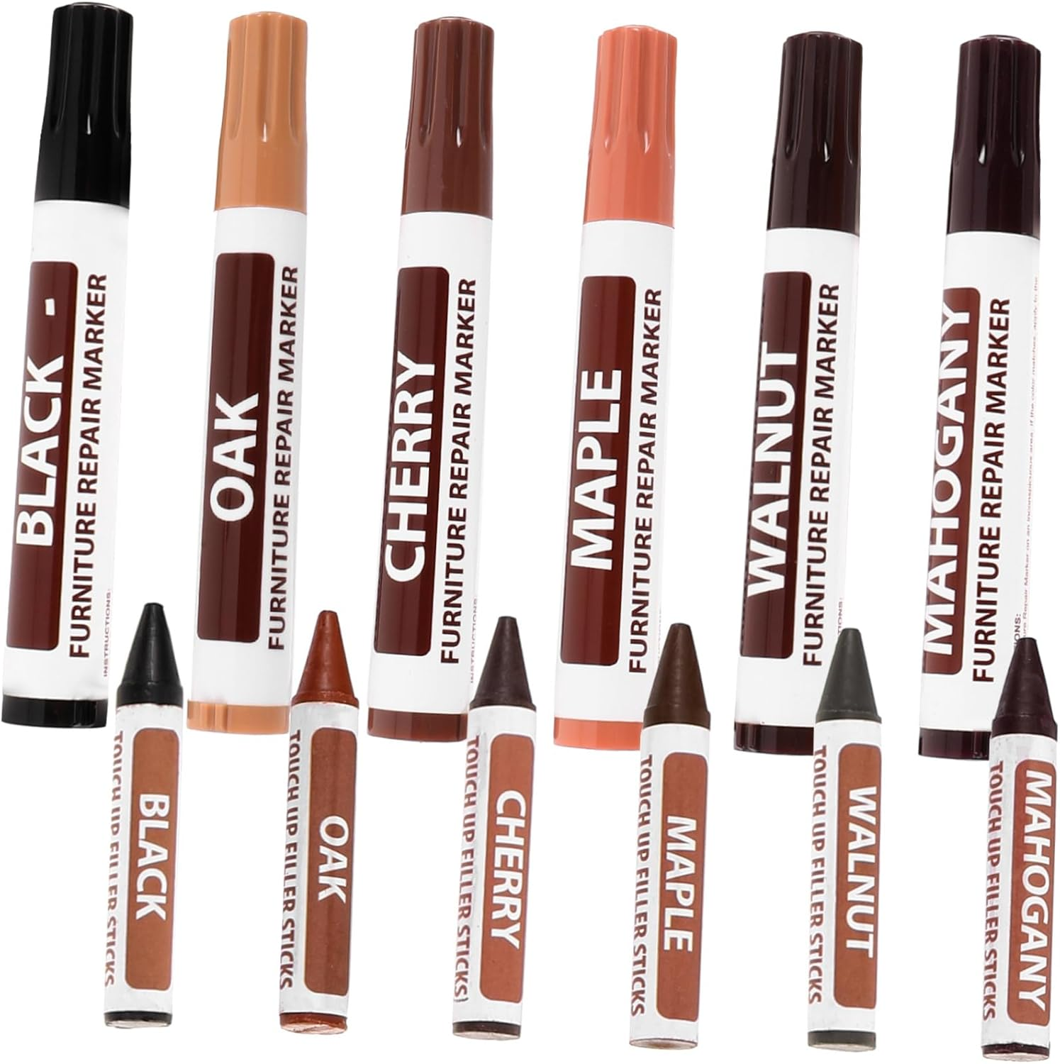 Wood Scratch Repair Markers Floor Scratch Repair Pen for Furniture Wood Floors image number 5