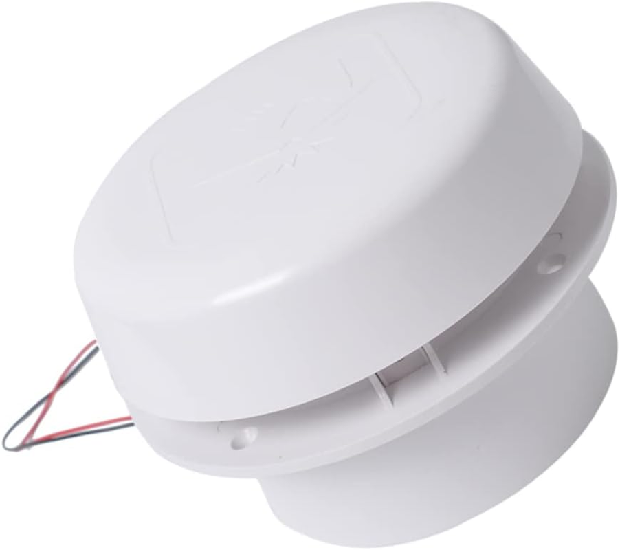 VALICLUD 12V RV Roof Air Vent Fan RV Roof Vent Mute RV Roof Vent Fan White for RV Yacht image number 5