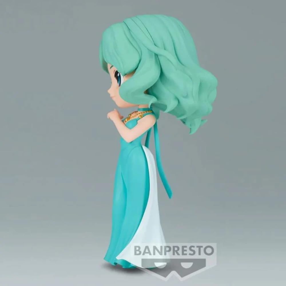 Banpresto Pretty Guardian Sailor Moon Eternal Q Posket-Princess Neptune (Ver.B) - Multicolor image number 6