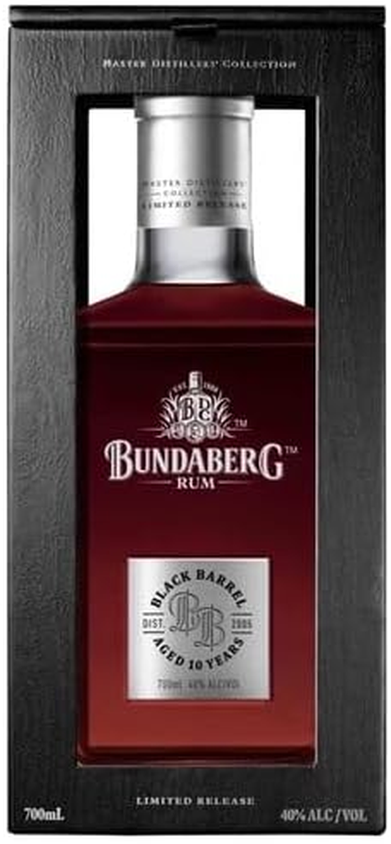 Bundaberg Master Distillers Black Barrel 10Yo 700Ml in Box Bottle Number #24397