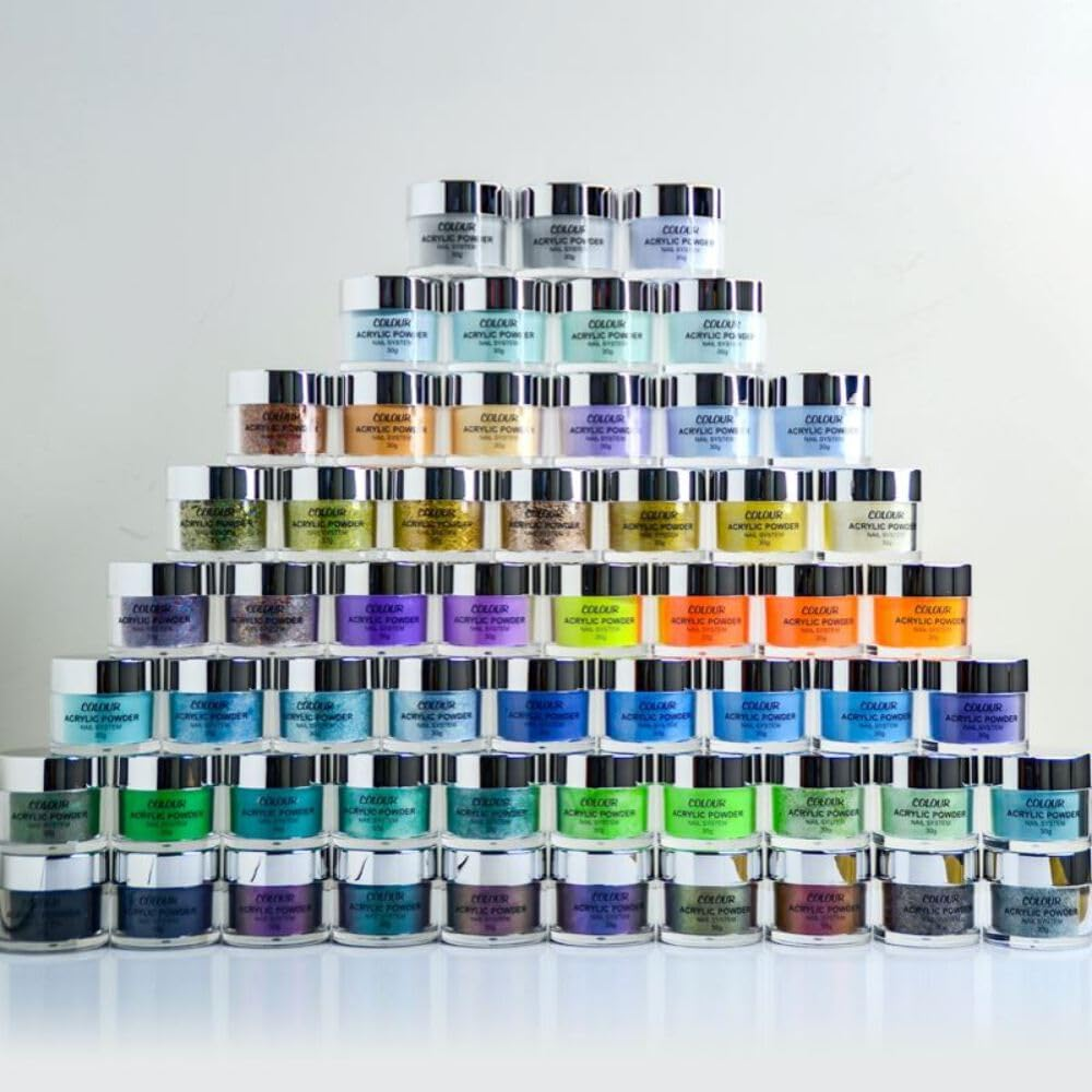 Acrylic Nail Powder Colours 30G image number 4