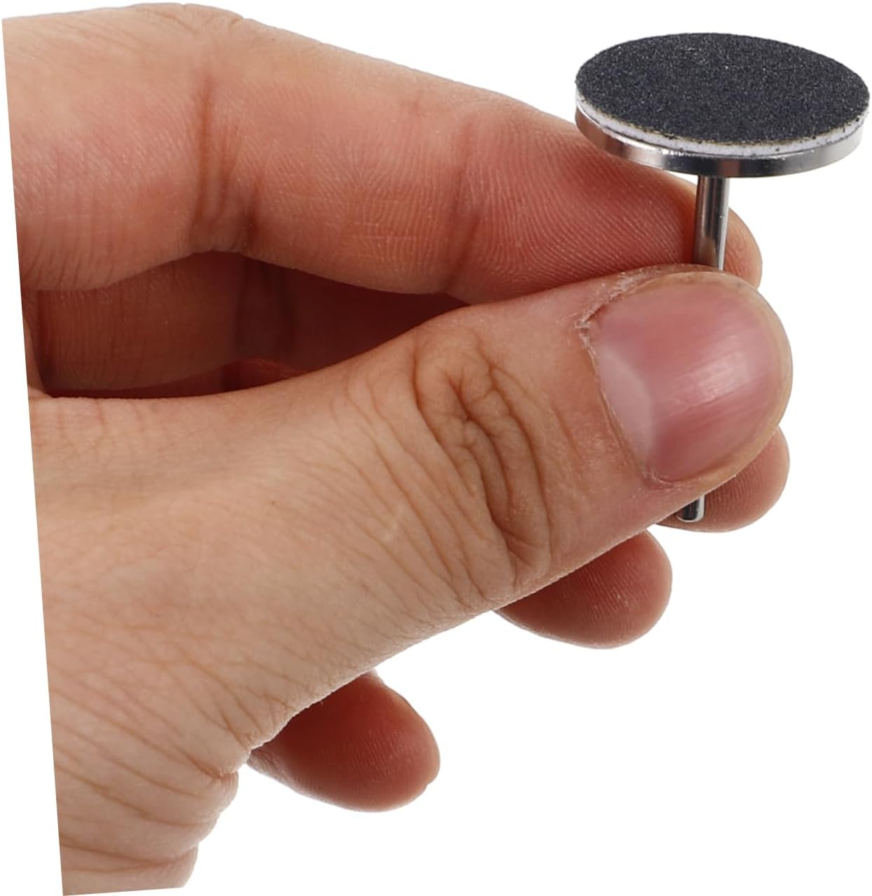 PACKOVE 60Pcs Nail Sanding Discs Set for Callus Remover 20Mm Replacement Sandpaper Discs for Electric Foot File Suitable for Pedicure and Nail Care image number 1