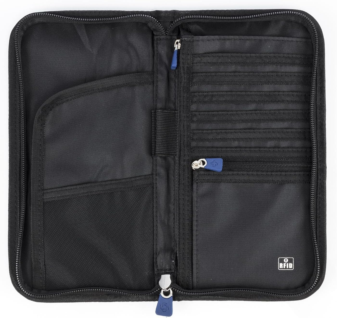 Samsonite Zipped Travel RFID Wallet, Black, 24Cm image number 2