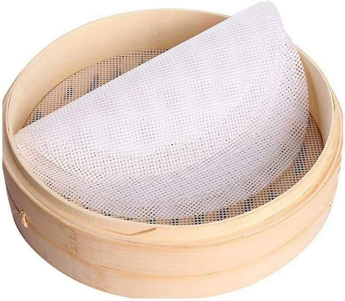 Silicone Steamer Liner 6 Inch, Set of 6