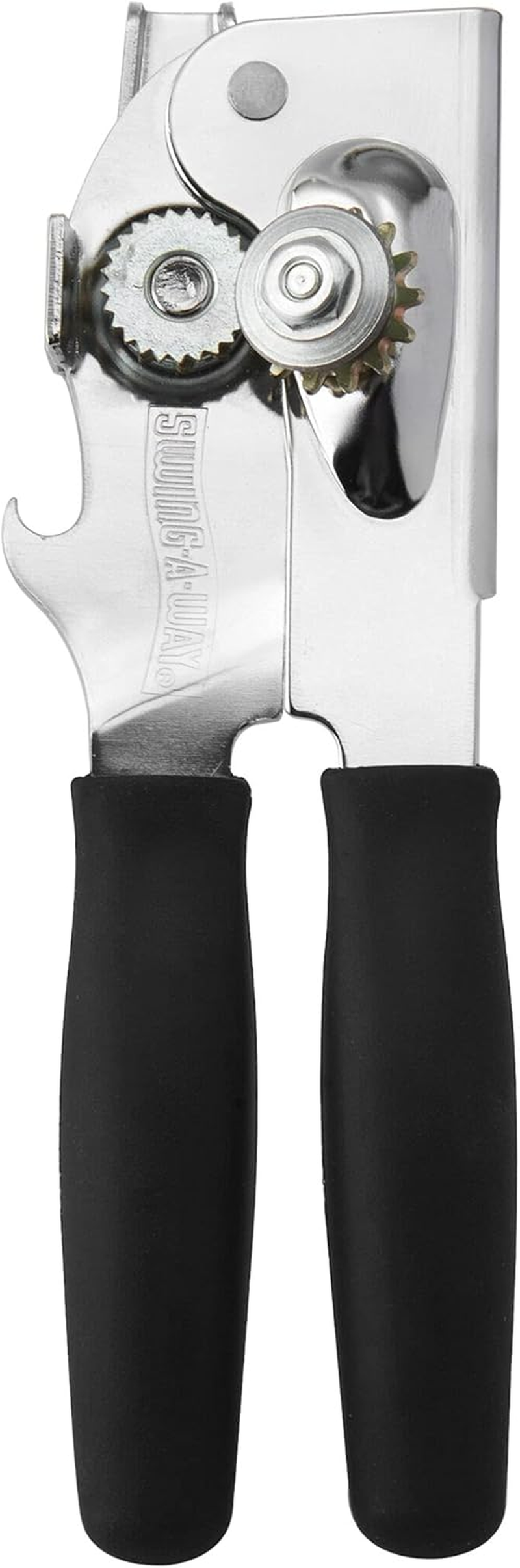 Swing-A-Way Comfort Grip Can Opener, Black image number 4