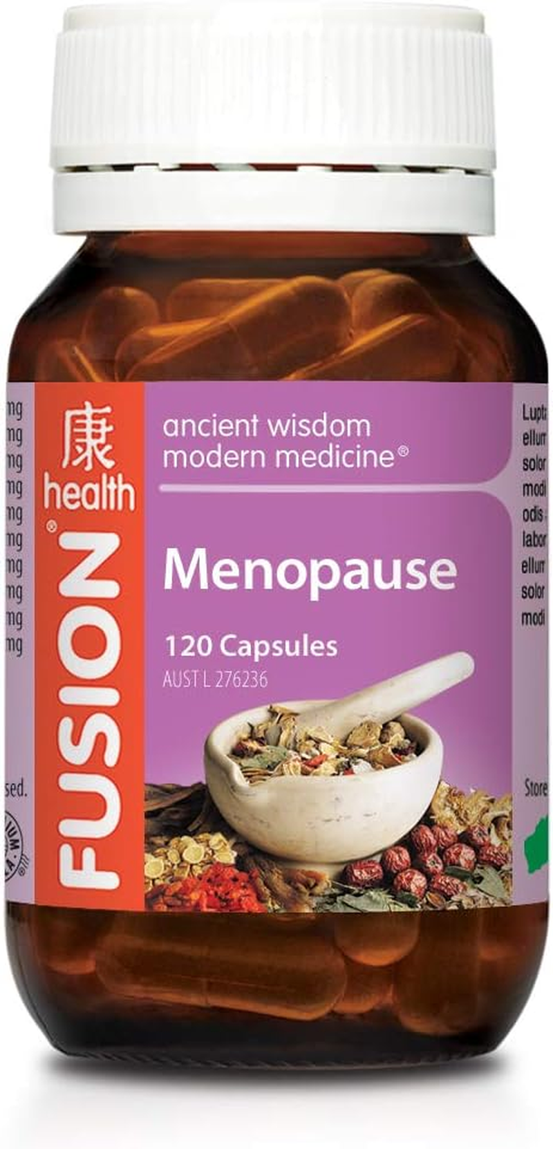 Fusion Health Menopause- 120 Vegecapsules