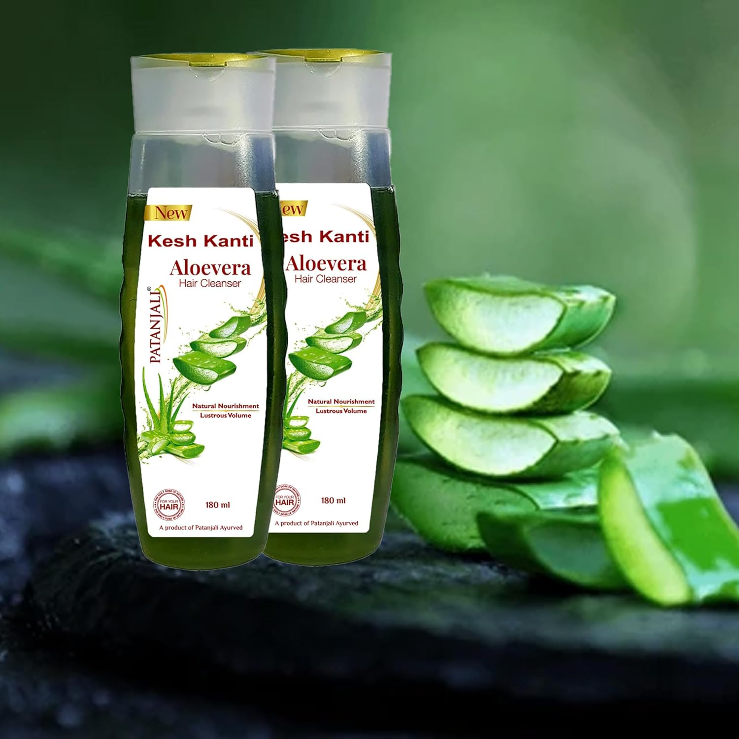 2 X Patanjali Kesh Kanti Aloe Vera Hair Cleanser 200Ml (6.76 Oz) image number 5