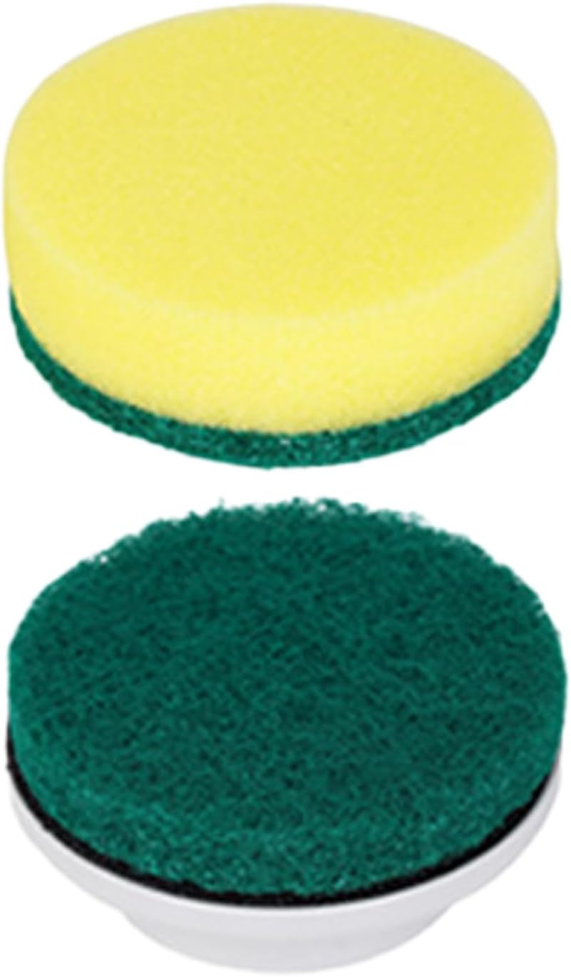 Synoshi Sponge Brush Heads (6 Units) for Electric Spin Scrubber | Designed for Cleaning Smooth Surfaces image number 1