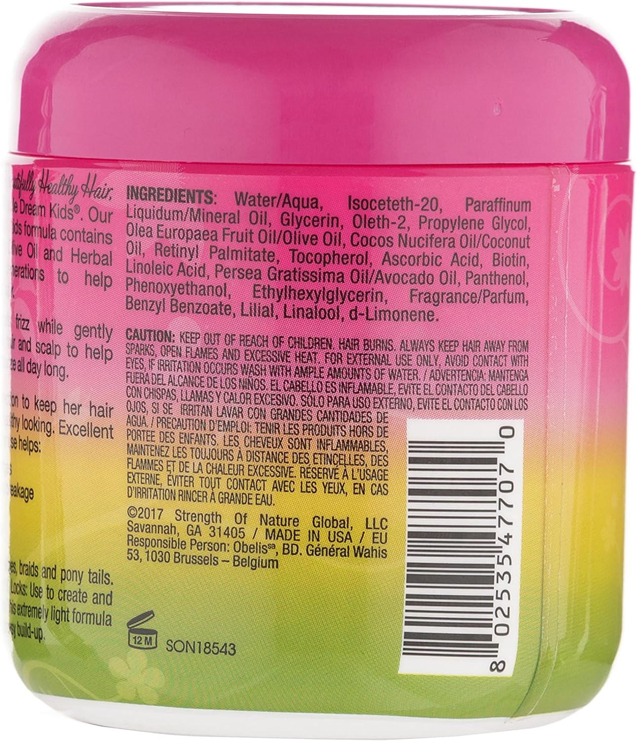 African Pride Dream Kids Olive Miracle Smooth Edge Gel image number 1