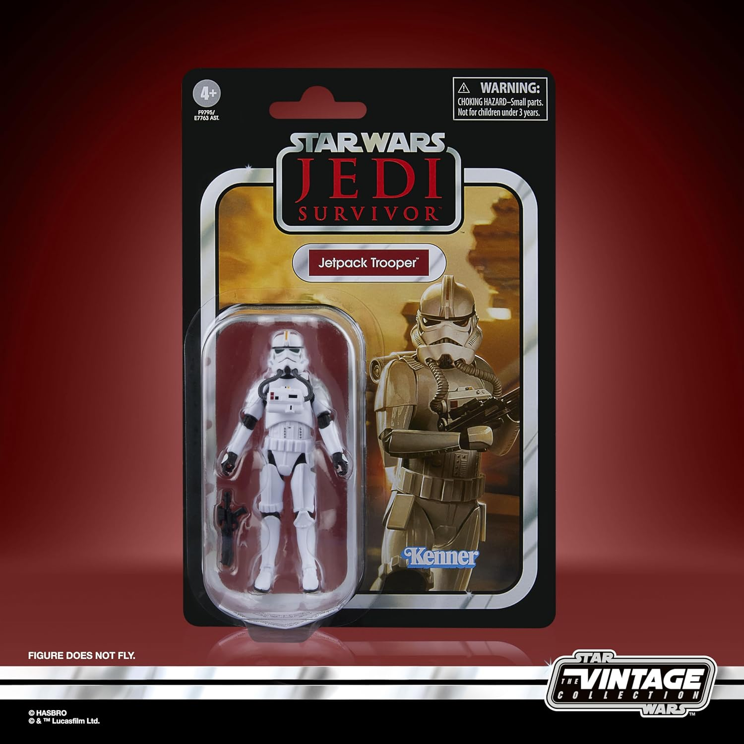 Star Wars the Vintage Collection Jetpack Trooper, Jedi: Survivor 3.75 Inch Collectible Action Figure image number 3