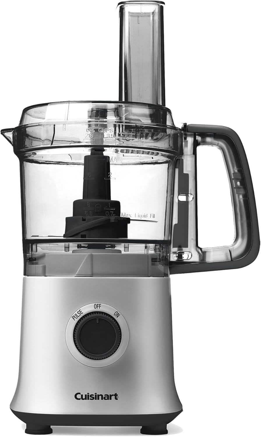 Cuisinart Mini Prep Pro Food Processor & Chopper, 3 Cup Capacity, Ultra-Sharp Stainless Steel Blade, Pulse Action, Compact Design &ndash; Grey