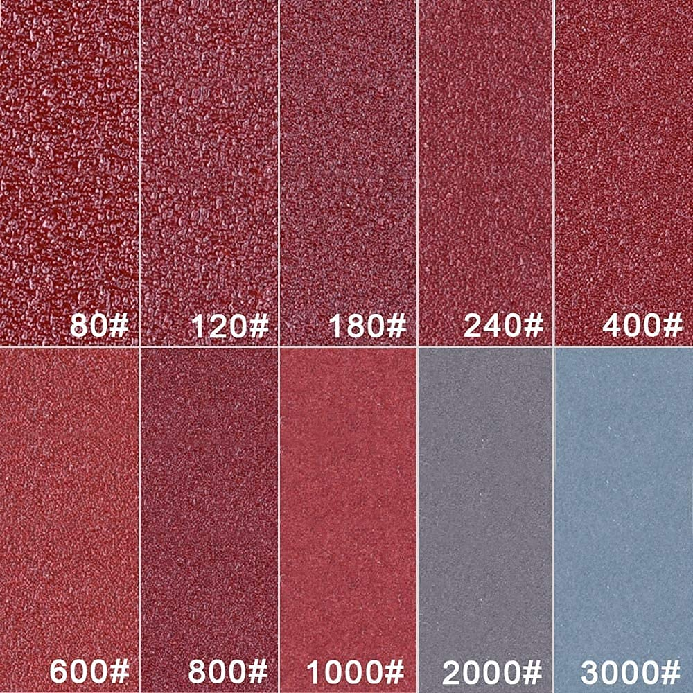 300 Pcs Sanding Discs Pads, Hook and Loop Adhesive Sanding Discs ，50Mm/2Inch Hook and Loop Pads with 1/4" Shank Backing Pad & Foam Buffering Pad ，Sandpaper80-3000 Grit for Drill Grinder Rotary Tools image number 6