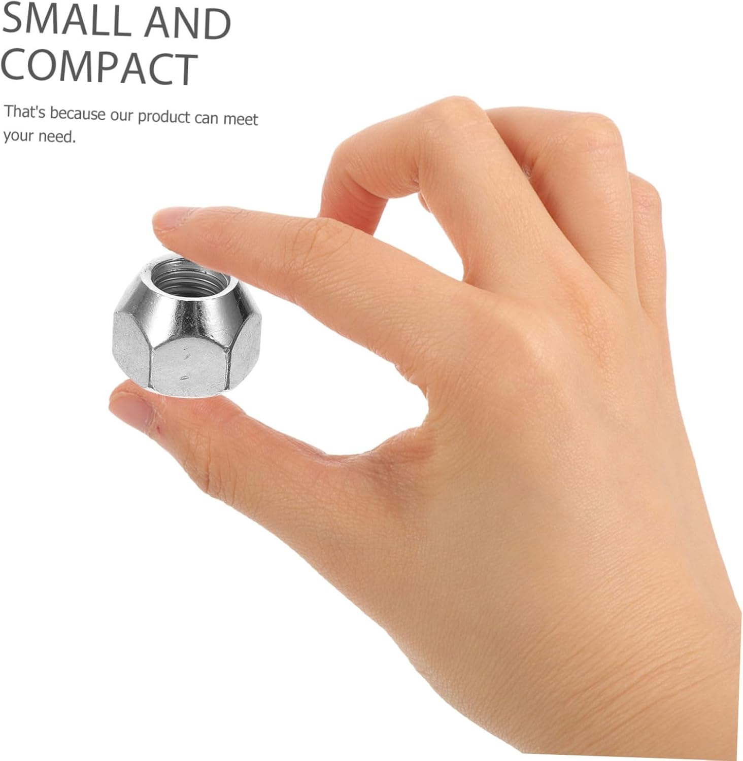 LALADEFIEE 10Pcs Automobile Flange Nut Lug Nuts Wheel Covers Car Wheel Caps Tyre Accessories image number 5