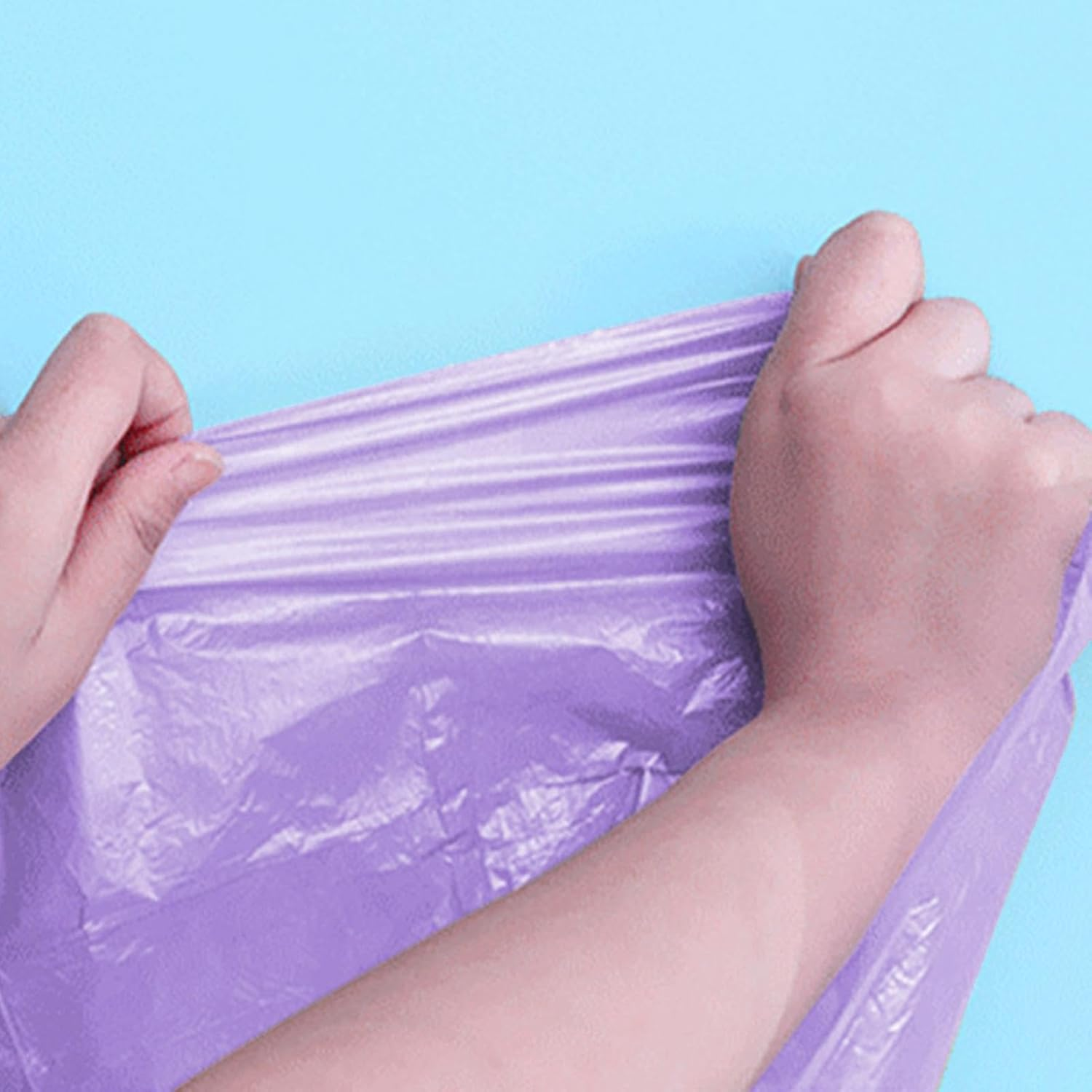 Vriusi Diaper Bucket Refill Bags, Diaper Bin Liners, Odor Control, 10 Packs Nappy Bin Refill Bags, Cat Litter Refill Garbage Bags image number 1