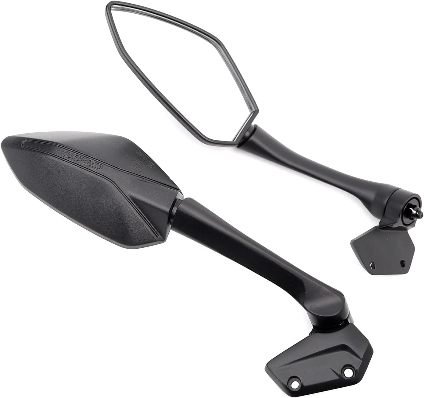Mokuo Motorcycle Rearview Mirrors Fit for CFMOTO 300SS,CF250SR 300SR Right&Left OEM Parts Number 7010-03-000007-H08-L/7010-03-000007-H08-R image number 4
