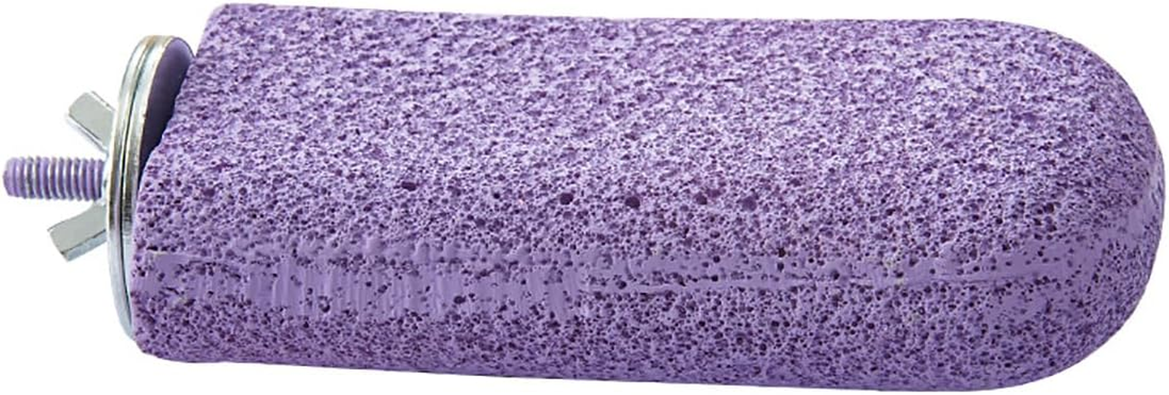 AIMALL Parrot Stand Resin Grinding Stick Ice Cream Platform Bird Perch Claw Sharpener Pink Green Purple 2.6In X 4.7In Bird Cage Accessories for Tiger Skin and Xuanfeng Parrots