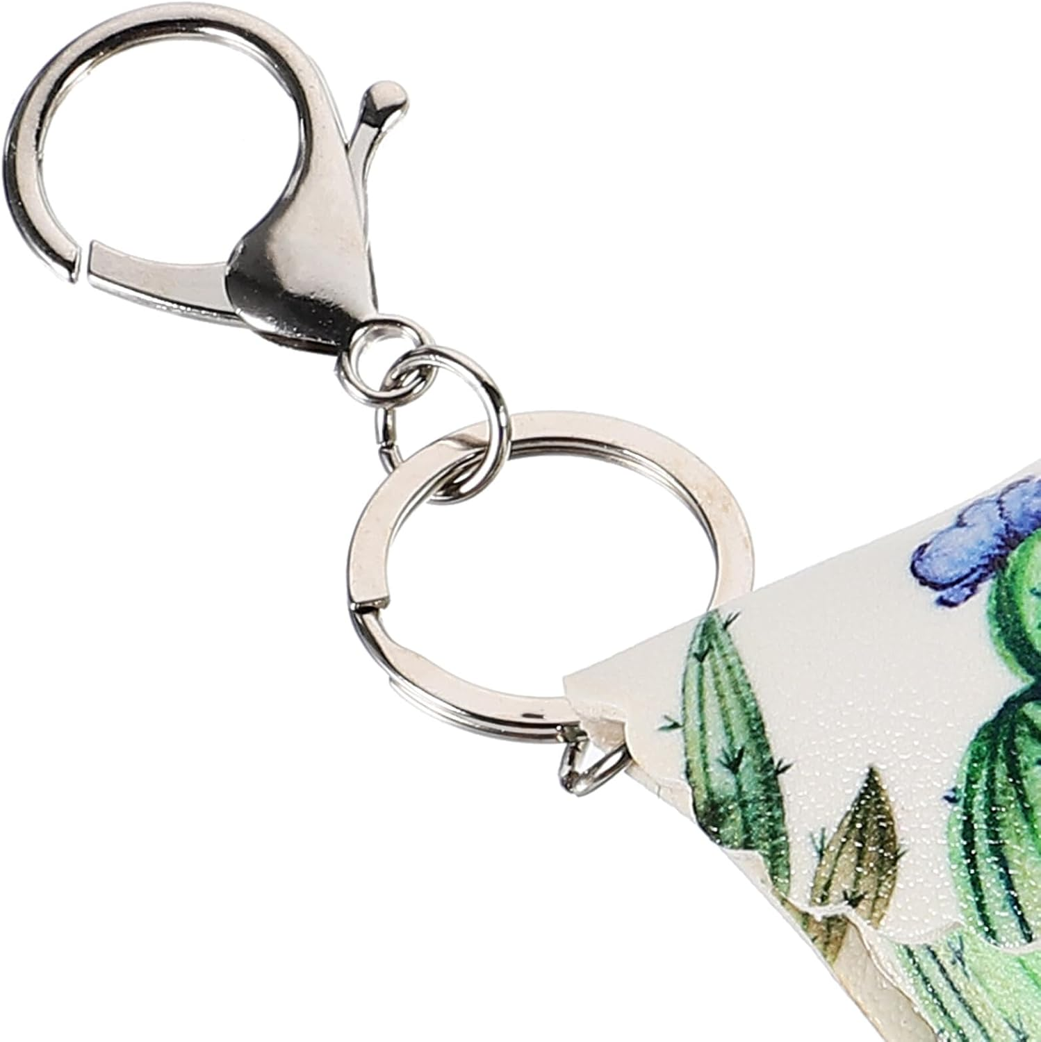 ADOCARN 60Ml Travel Hand Sanitiser Bottle PU Leather Keychain Holder, 2Pcs Set Portable Hand Leather Case for Travel Bottle Container Random Style