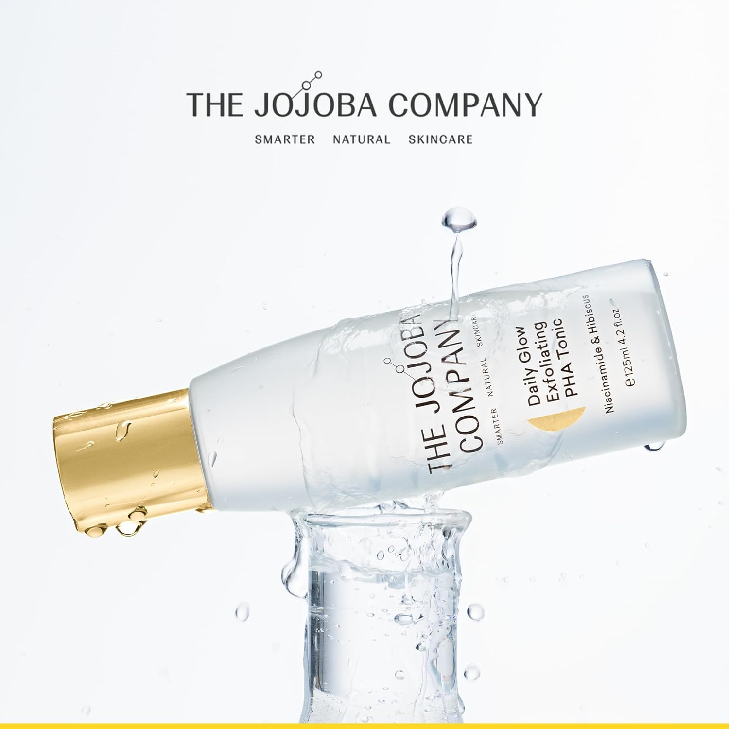 Jojoba Daily Glow Exfoliating Pha Tonic Hydrating and Radiance Boosting Face Toner Suitable for All Skin Types 125Ml image number 1